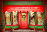 Christmas Shop 075 Backdrop Banner- 2m H x 2.6m W